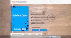 Desktop Screenshot of mein-terminplaner.com